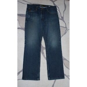 Ariat Men's Rebar M5 Edge Straight Leg Work Jeans Ironside Wash Size 36x32